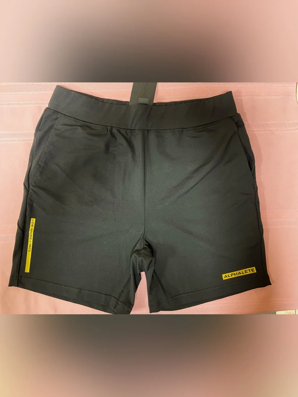 Alphalete LDB MORE 1502 Black Athletic Shorts